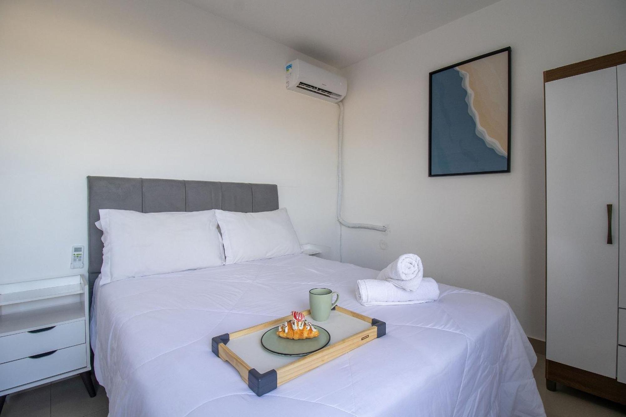 Abm22 - Frente Mar, 3 Dorm Climatizados, Garagem Apartamento *
